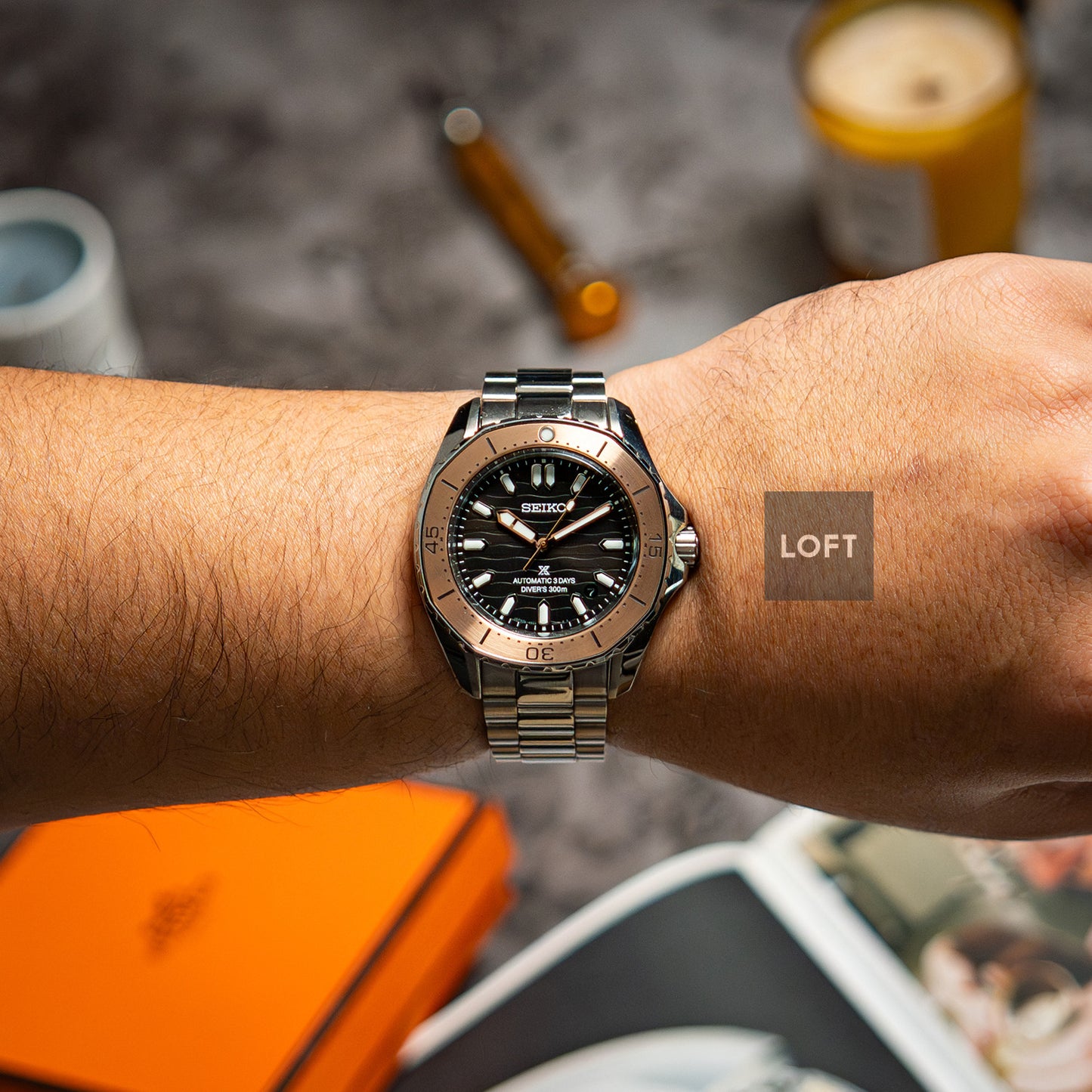 Seiko Prospex Automatic Diver's 300m Black Dial 41.3mm