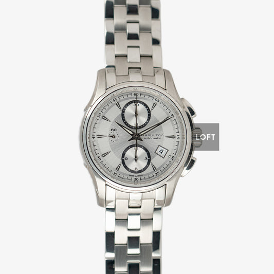 Hamilton Jazzmaster Automatic Chronograph Silver Dial 40mm