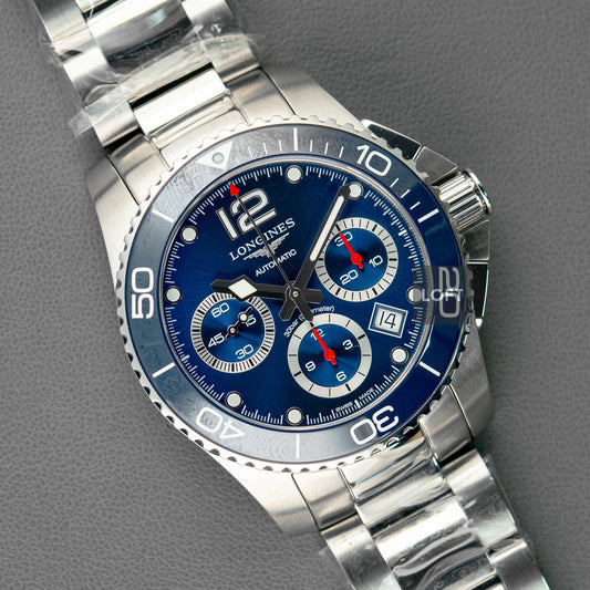 Longines HydroConquest Automatic Chronograph Blue Dial 41mm
