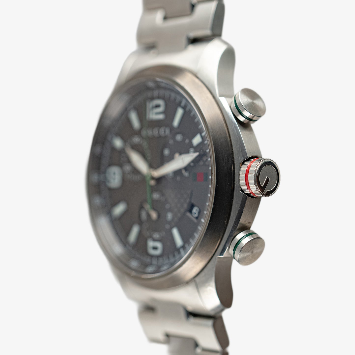 Gucci G‑Timeless Quartz Chronograph Grey 44mm