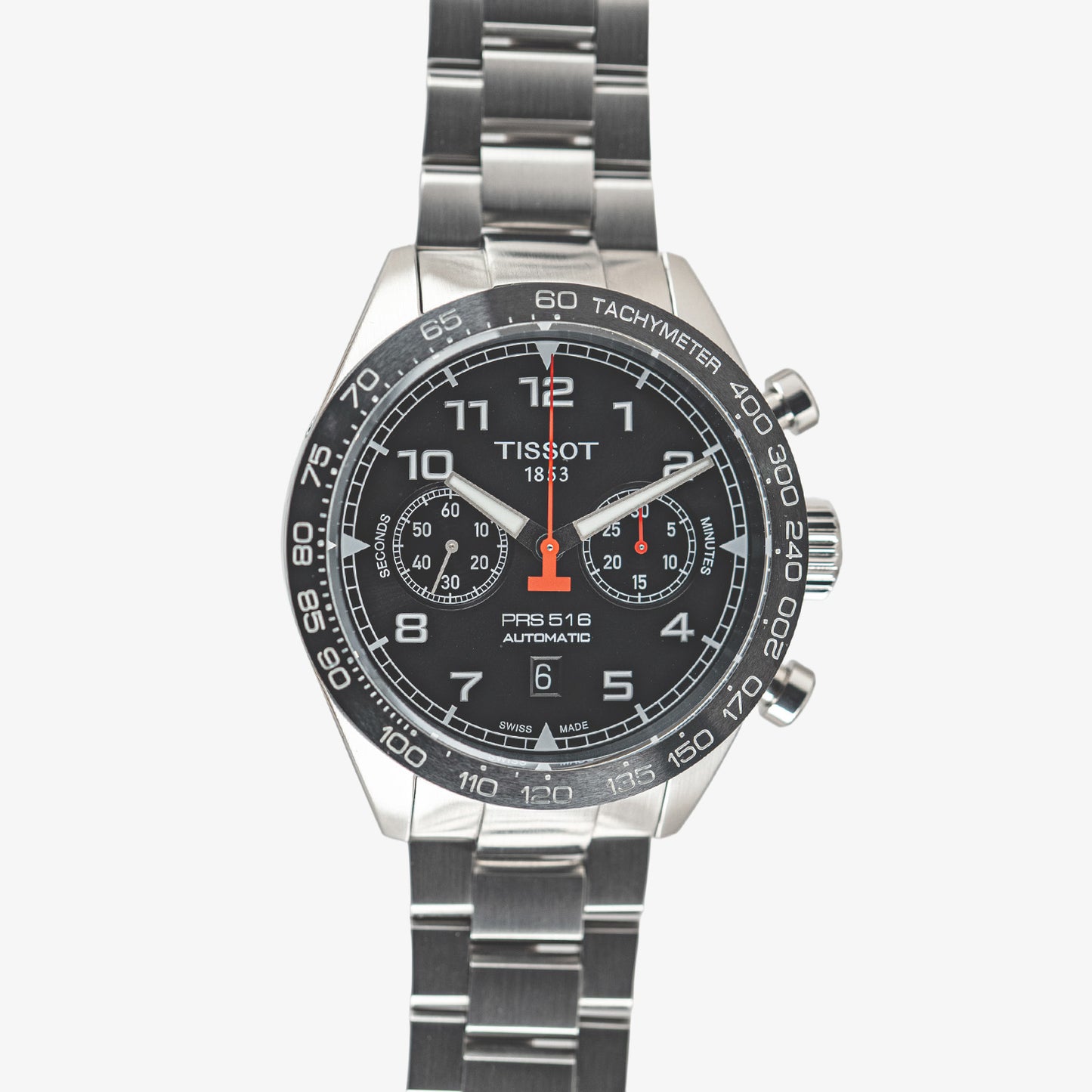 Tissot PRS 516 Automatic Chronograph Black 45mm