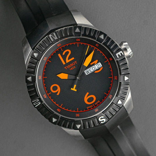 Tissot Navigator Automatic Black Dial Day-Date 43mm