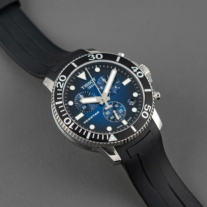 Tissot Seastar 1000 Quartz Chronograph Blue 45.5 mm