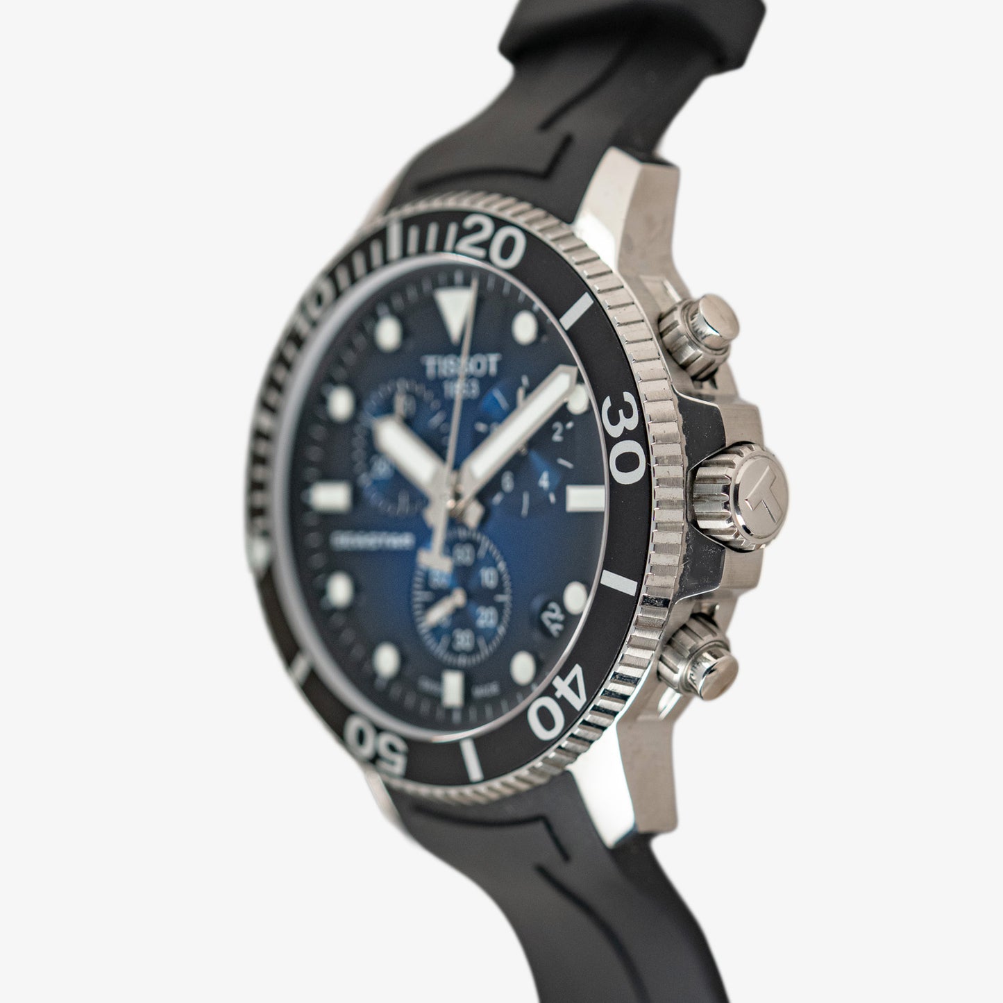 Tissot Seastar 1000 Quartz Chronograph Blue 45.5 mm