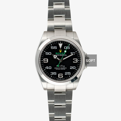 Rolex Air‑King 126900 Automatic Black Dial 40mm