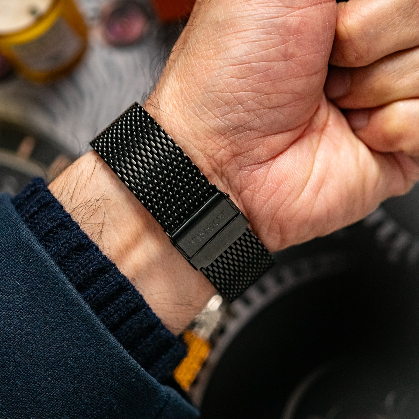 Tissot PR 100 Chronograph Quartz Black Dial 41mm