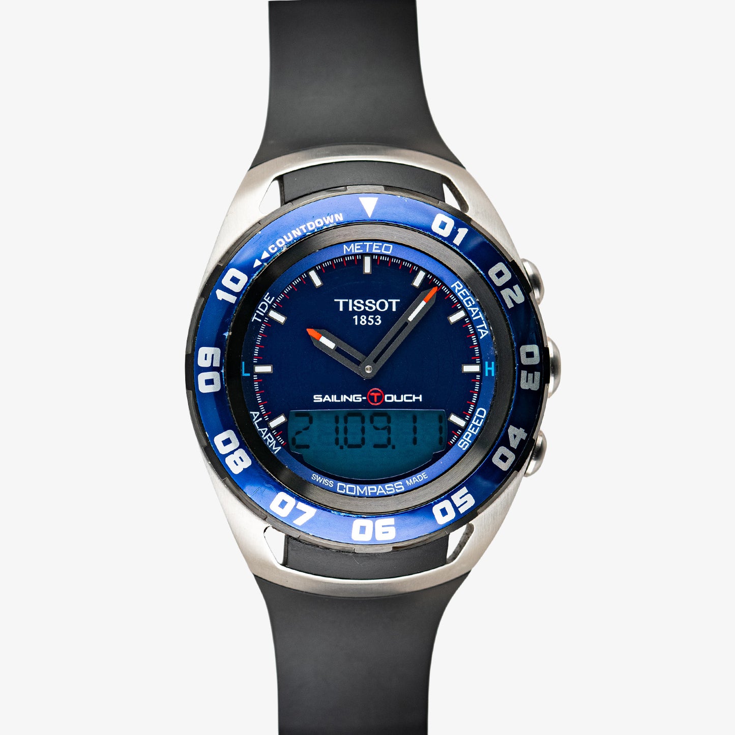 Tissot Sailing-Touch Analog-Digital Quartz Steel 44mm