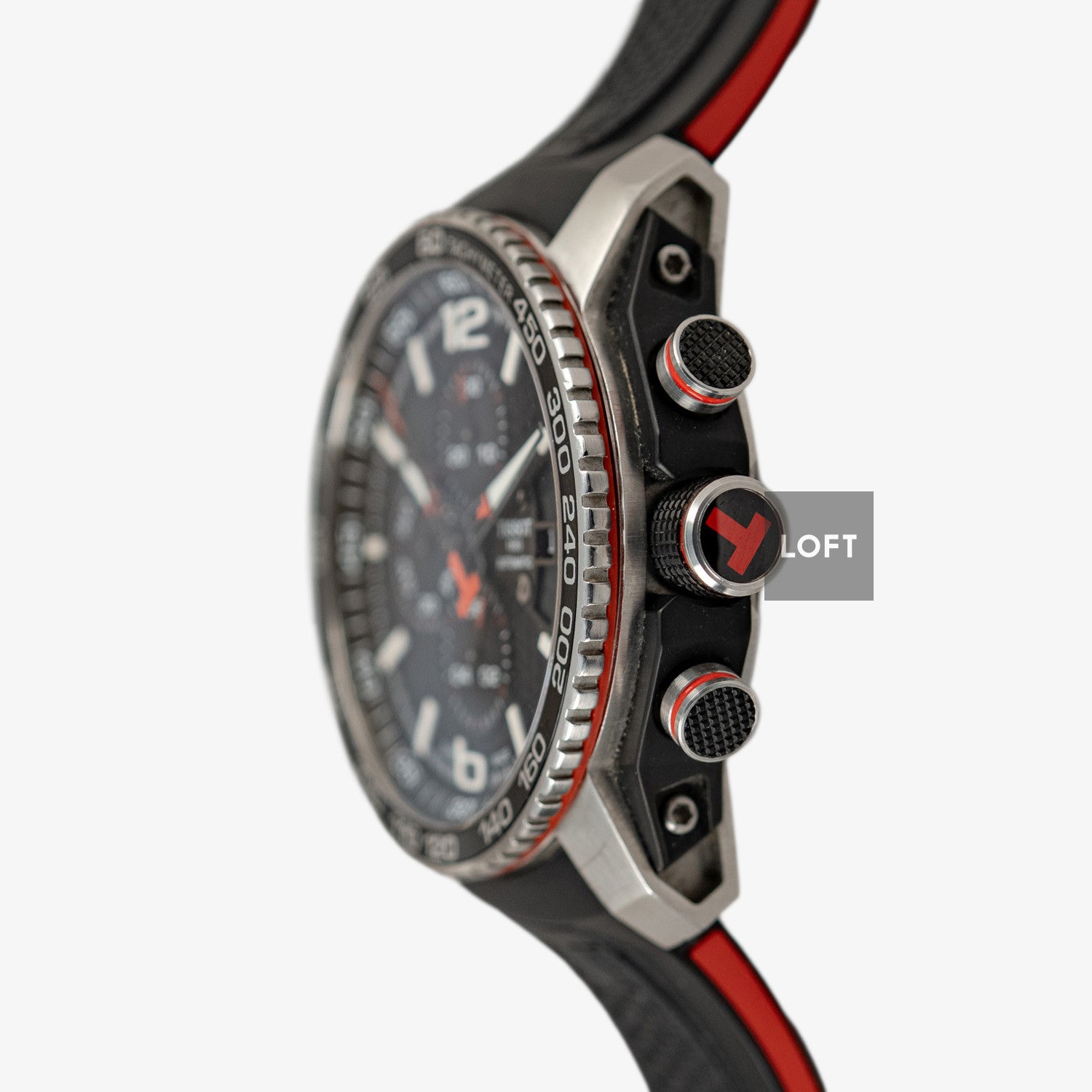 Tissot PRS 516 Extreme Automatic Chronograph Black Dial 45mm