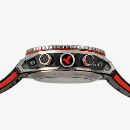 Tissot PRS 516 Extreme Automatic Chronograph Black Dial 45mm