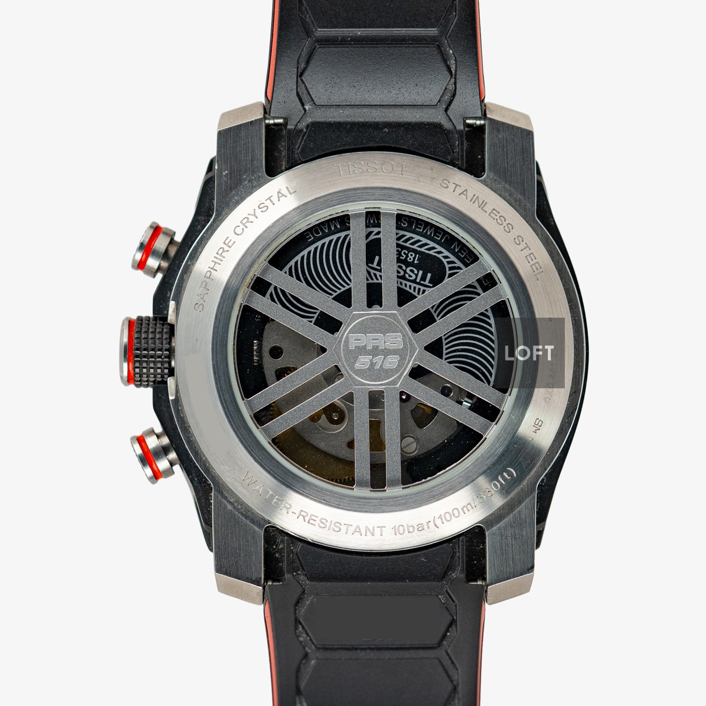 Tissot PRS 516 Extreme Automatic Chronograph Black Dial 45mm