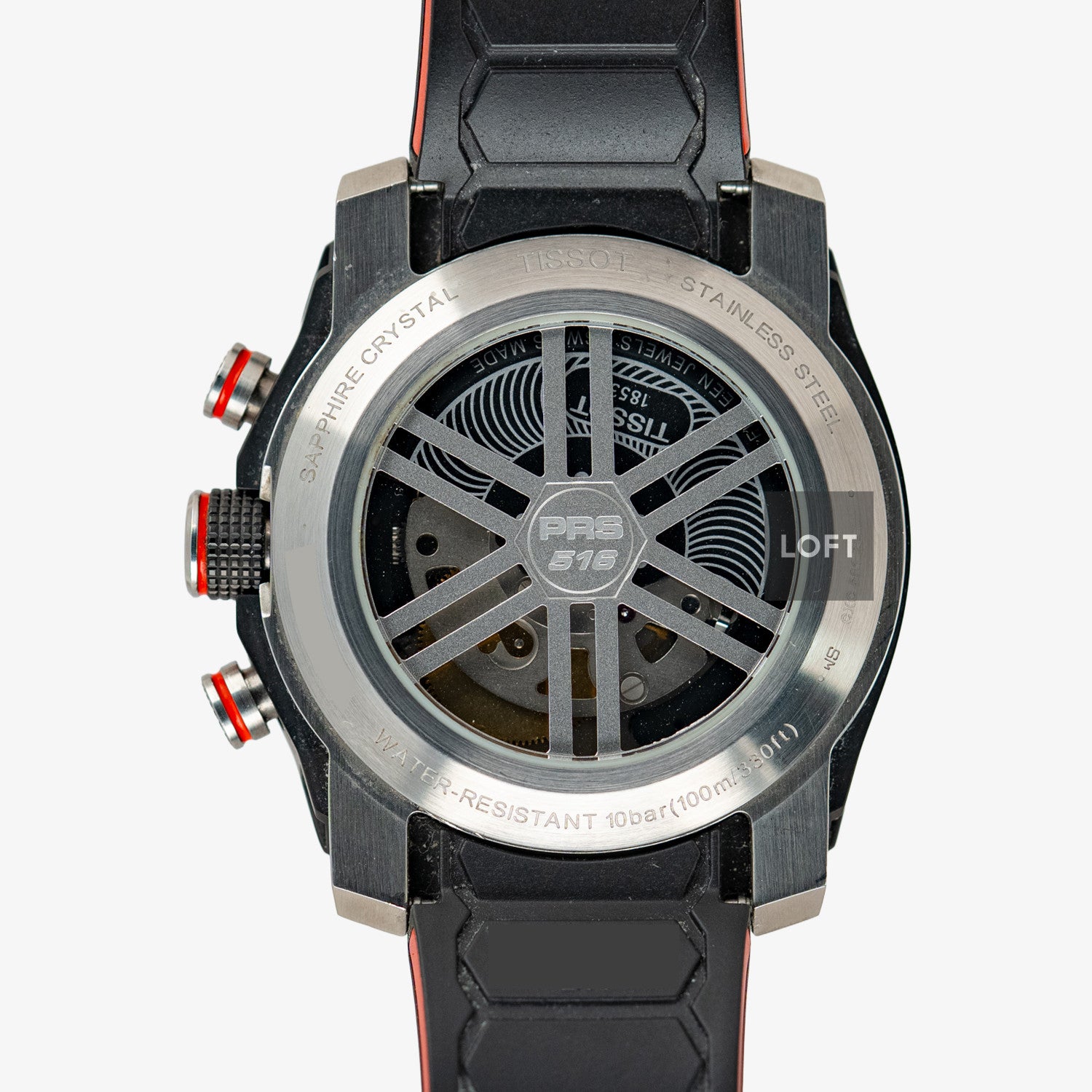 Tissot PRS 516 Extreme Automatic Chronograph Black Dial 45mm