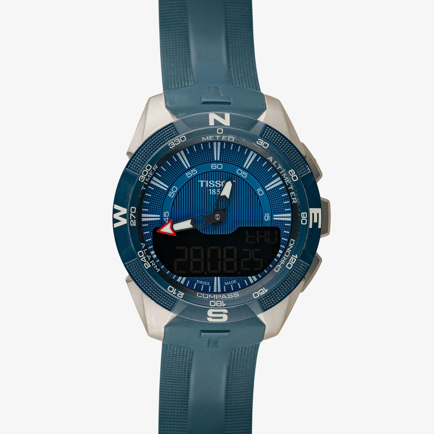 Tissot T-Touch Connect Solar Quartz Titanium Blue 47mm