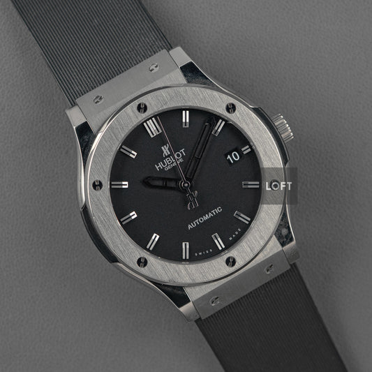 Hublot Classic Fusion Titanium Automatic Black Dial 42mm