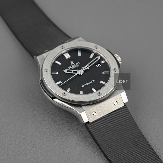Hublot Classic Fusion Titanium Automatic Black Dial 42mm