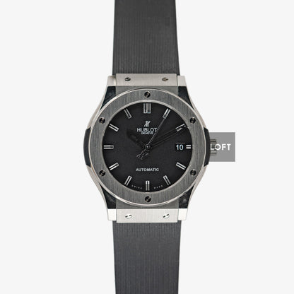 Hublot Classic Fusion Titanium Automatic Black Dial 42mm