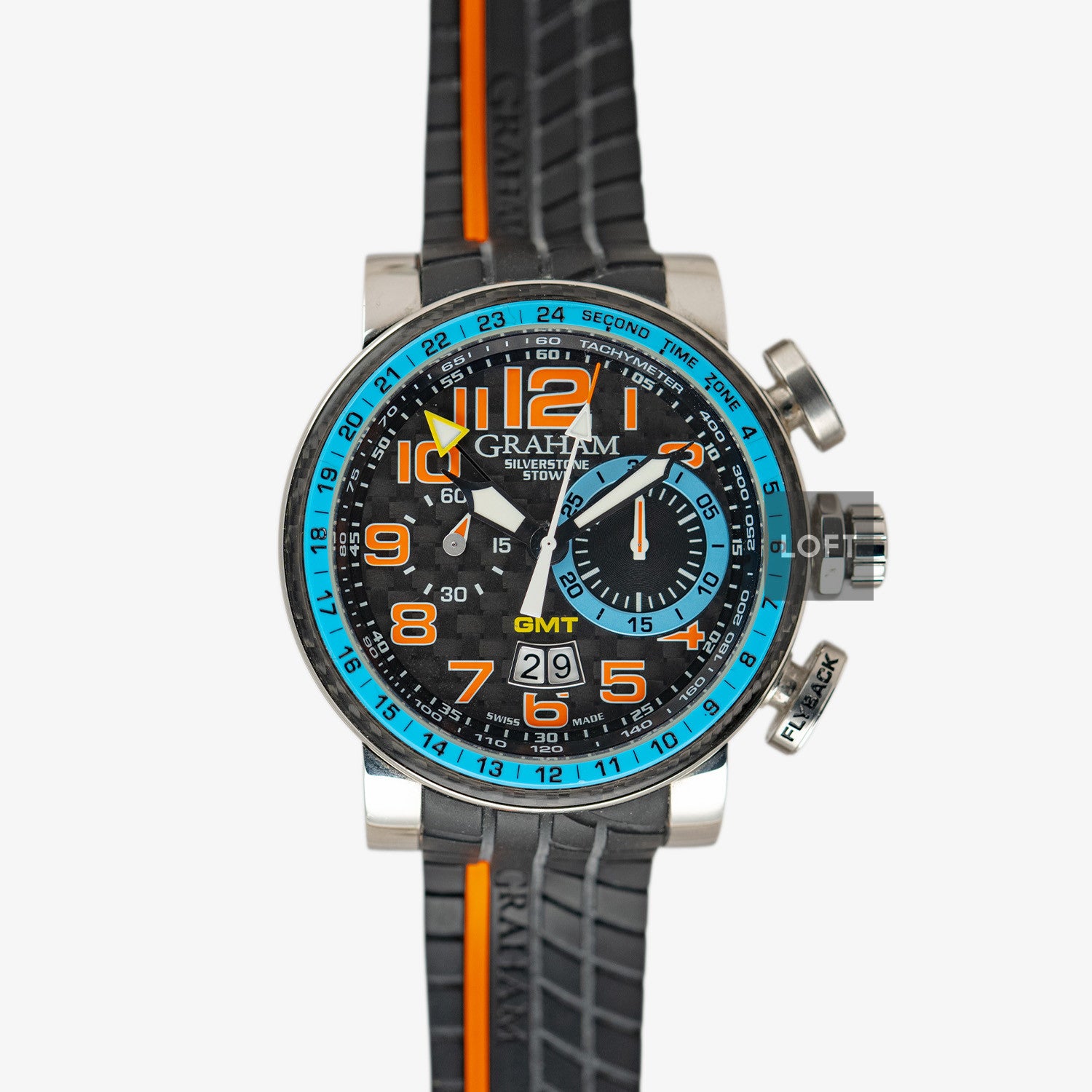 Graham Silverstone Automatic Flyback Chronograph GMT 48mm