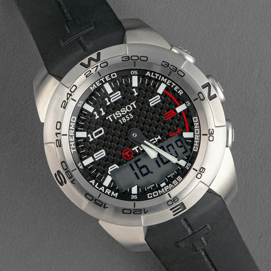 Tissot T-Touch Expert Titanium Black Dial 44mm