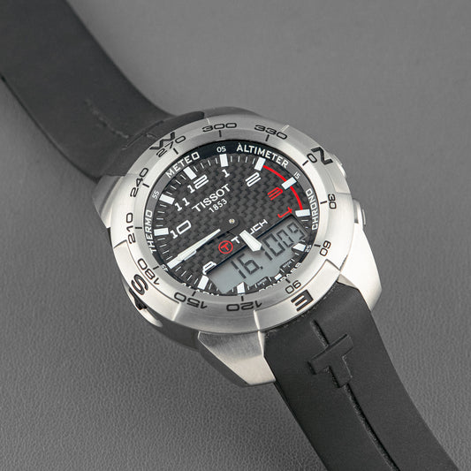 Tissot T-Touch Expert Titanium Black Dial 44mm
