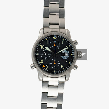 Fortis Spacematic Automatic Alarm Chronograph 40mm