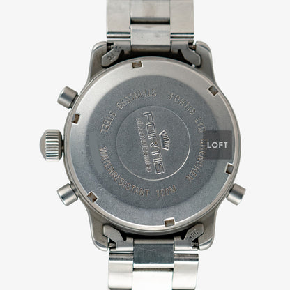 Fortis Spacematic Automatic Alarm Chronograph 40mm