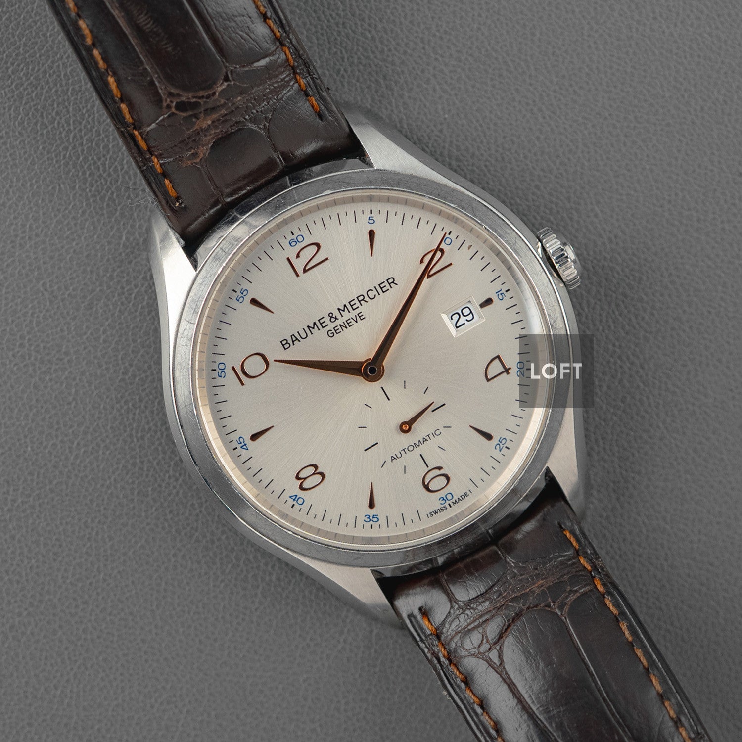 Baume & Mercier Clifton Automatic Date Small Seconds 41mm