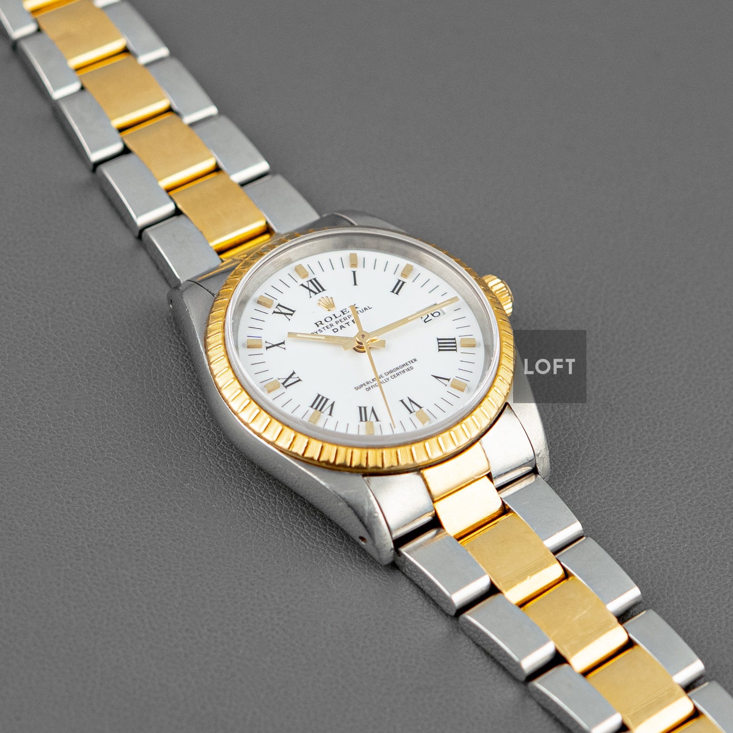 Rolex Oyster Perpetual Date 15223 Automatic Roman Dial 36mm