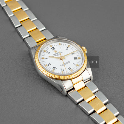 Rolex Oyster Perpetual Date 15223 Automatic Roman Dial 36mm