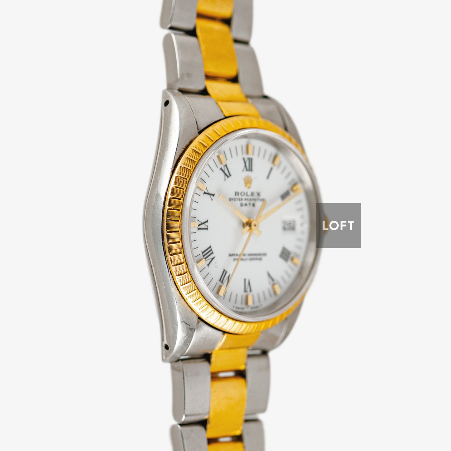 Rolex Oyster Perpetual Date 15223 Automatic Roman Dial 36mm