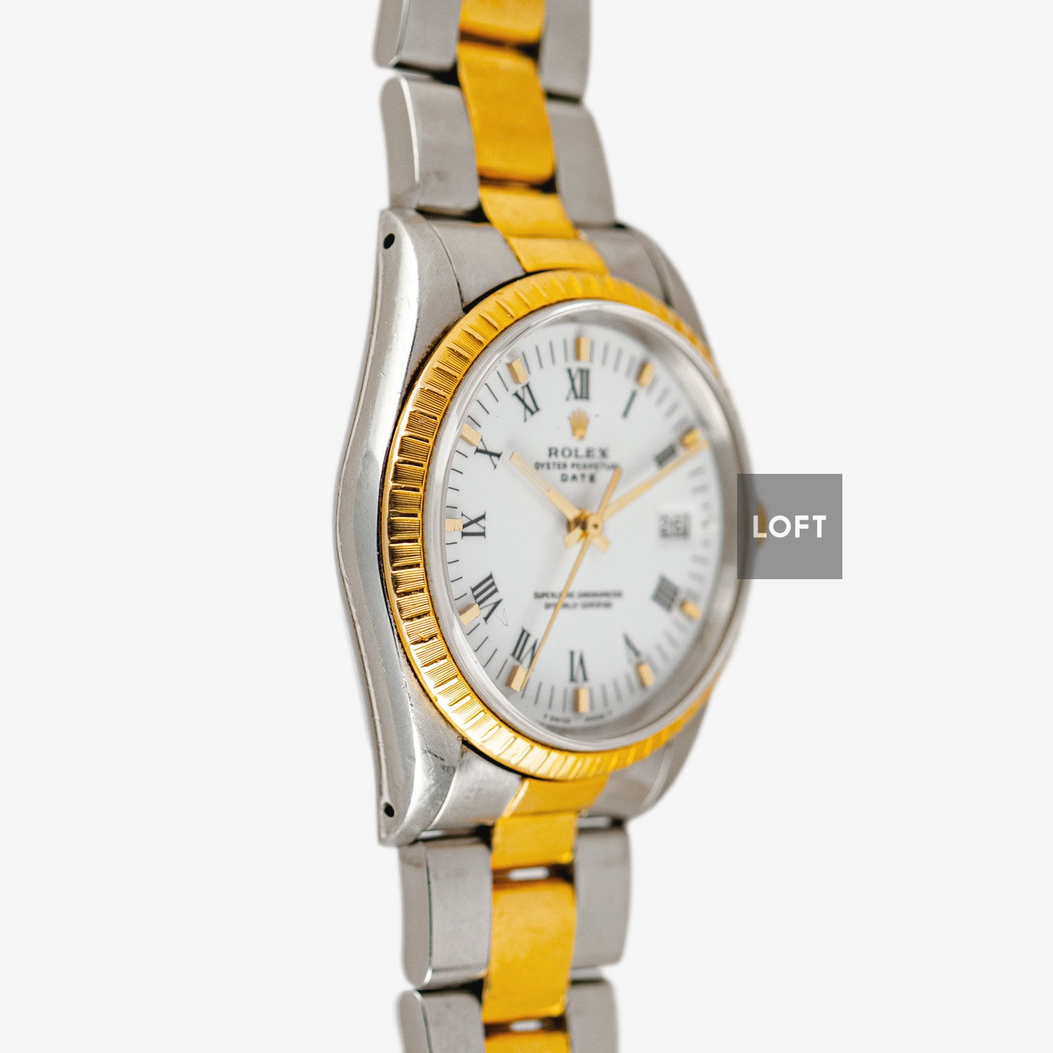 Rolex Oyster Perpetual Date 15223 Automatic Roman Dial 36mm