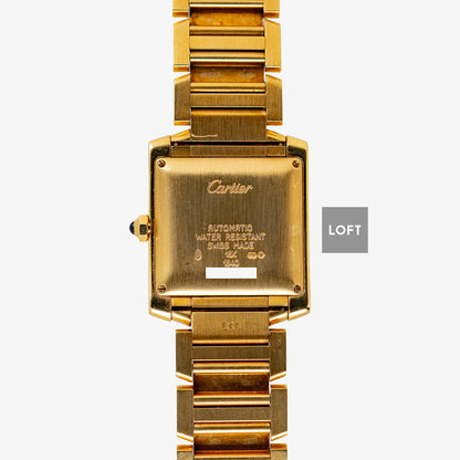 Cartier Tank Française Automatic Date Yellow Gold 29mm