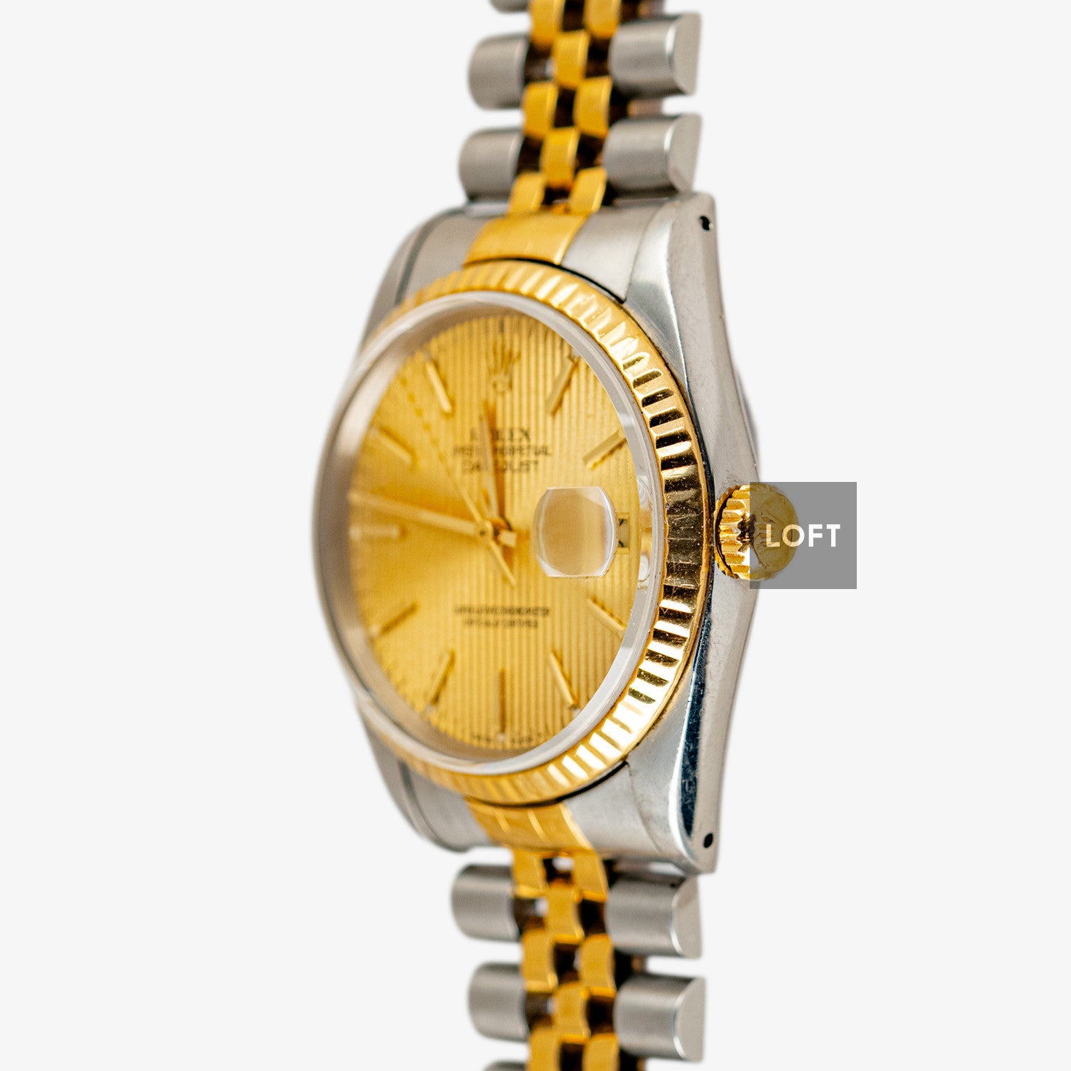 Rolex Datejust 16233 Automatic Two-Tone Golden Dial 36mm