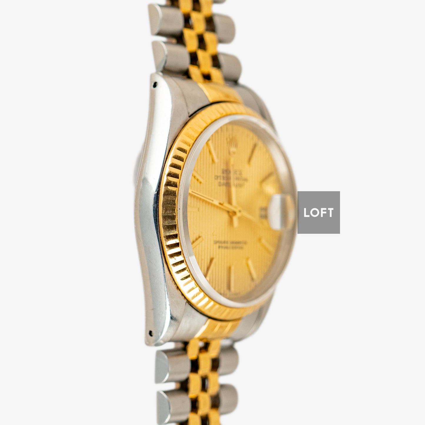 Rolex Datejust 16233 Automatic Two-Tone Golden Dial 36mm