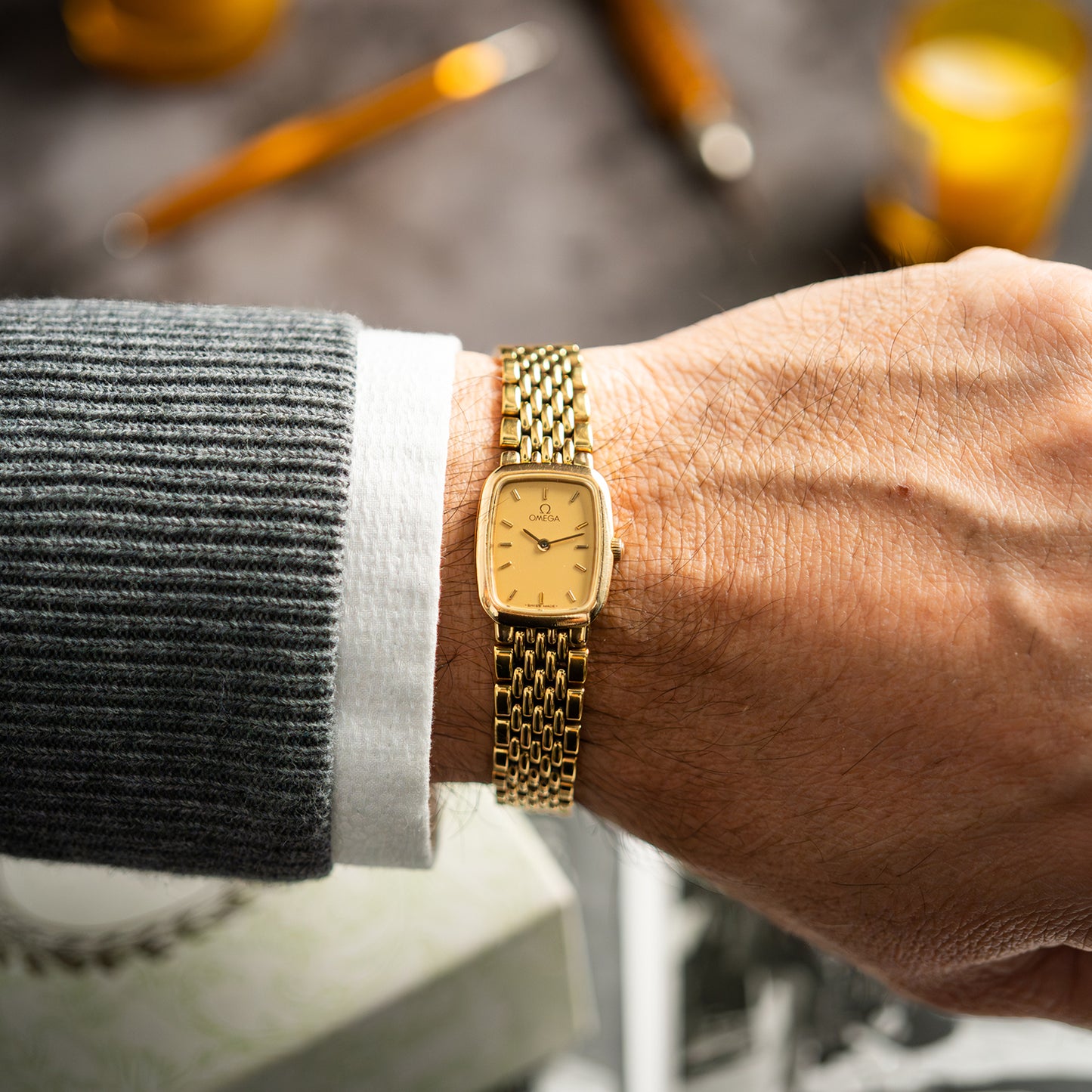 Omega De Ville Ile de France Quartz Two‑Tone 18mm