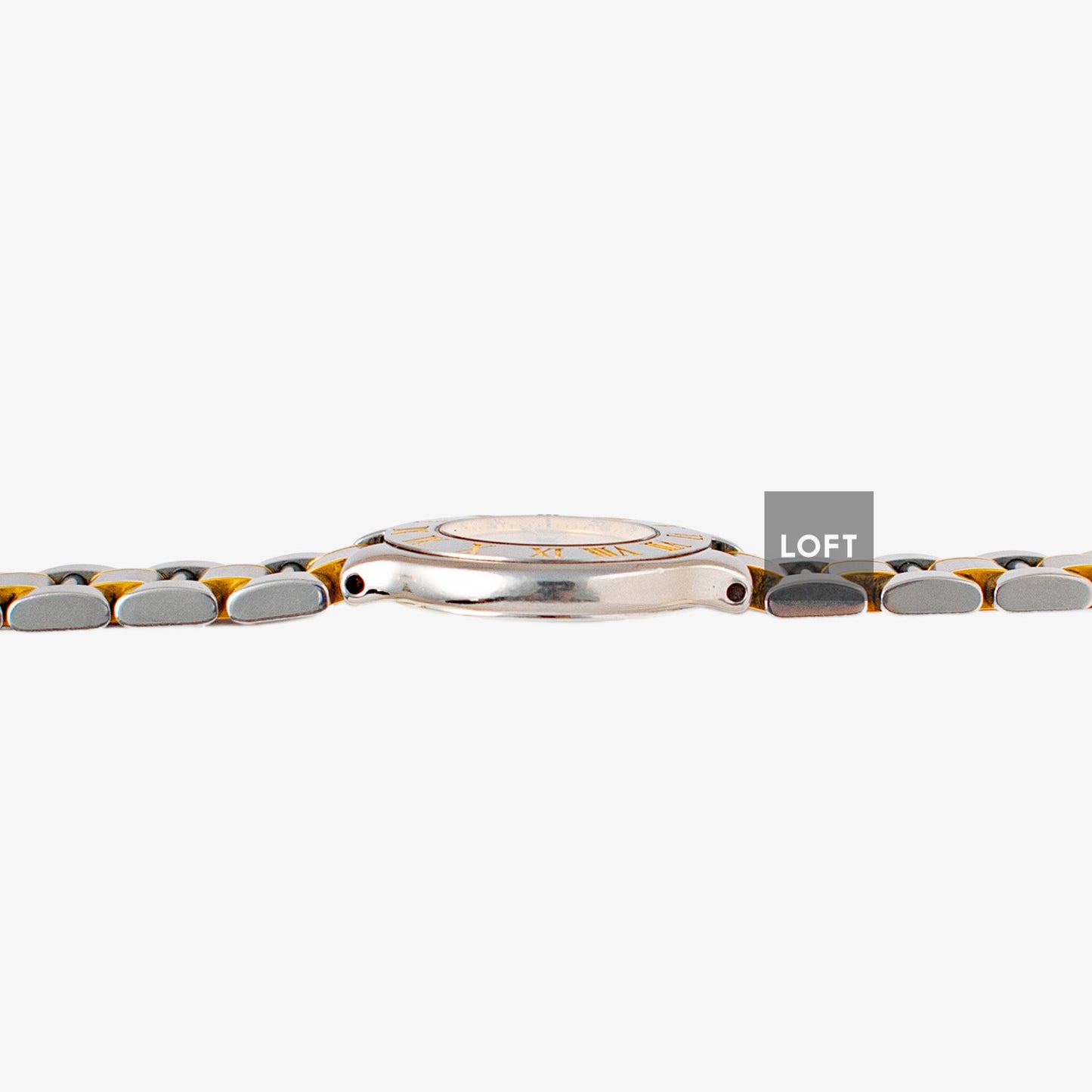 Cartier Must 21 Two‑Tone Quartz Silver Dial 28mm