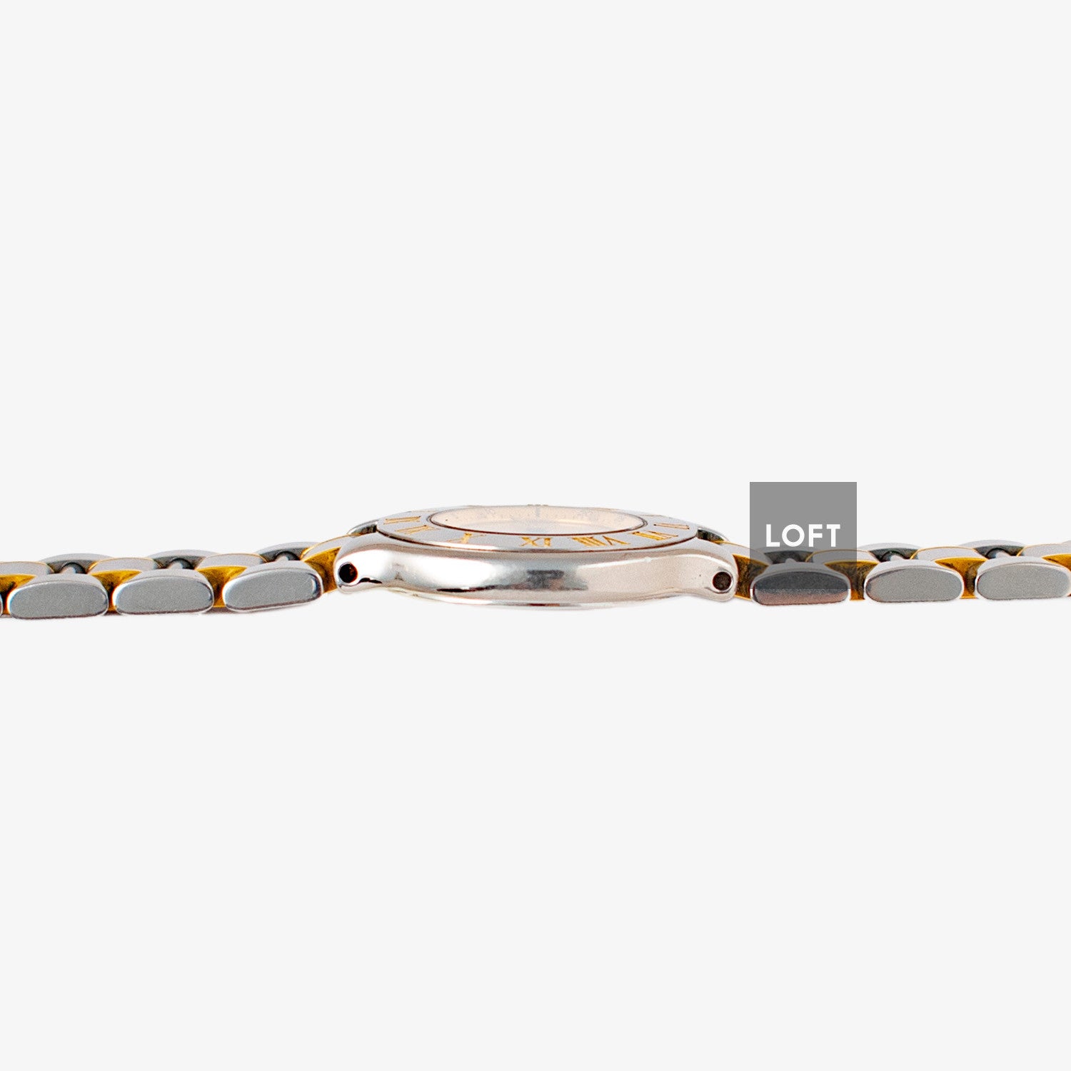 Cartier Must 21 Two‑Tone Quartz Silver Dial 28mm