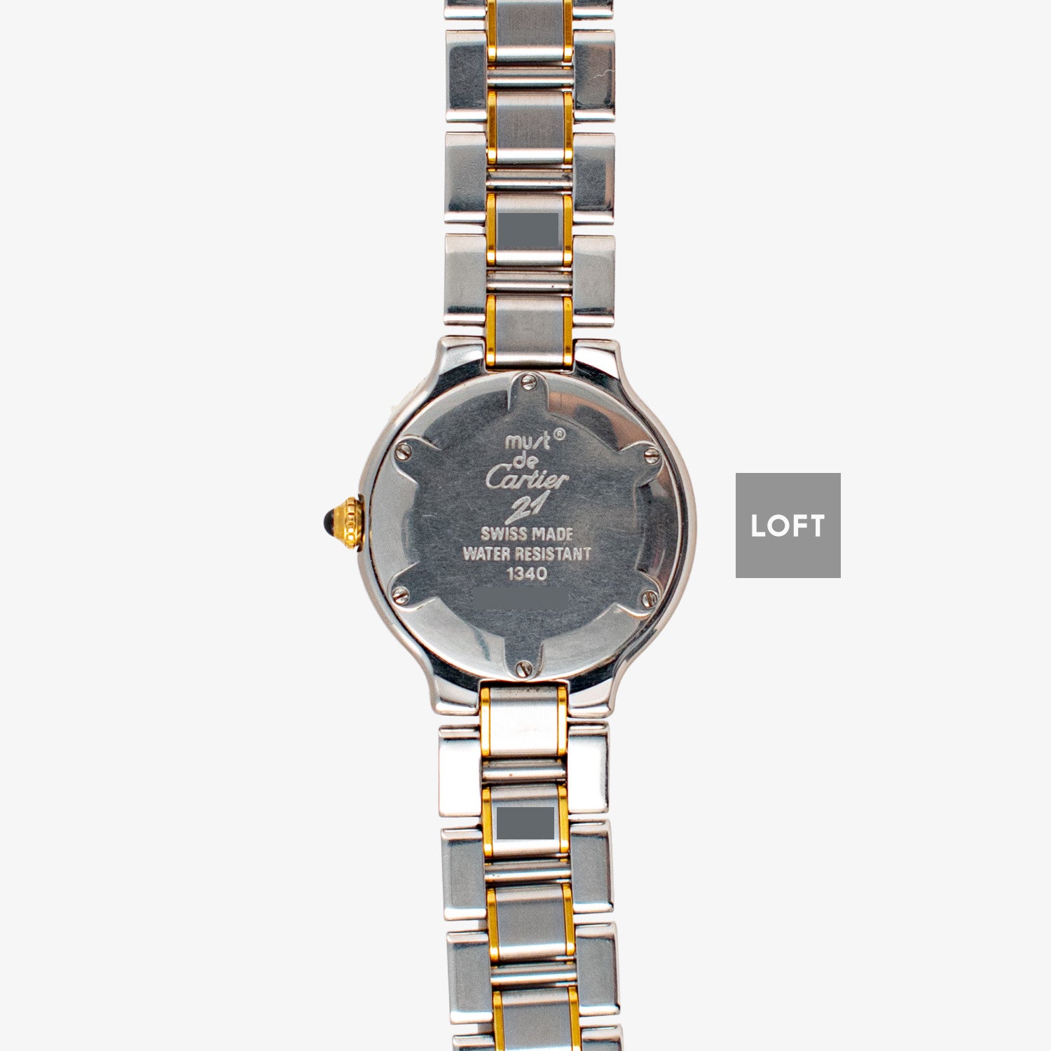 Cartier Must 21 Two‑Tone Quartz Silver Dial 28mm