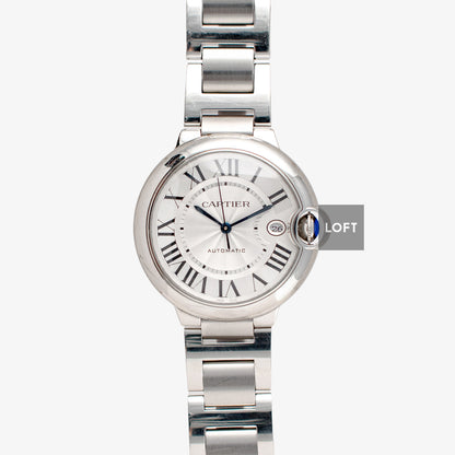 Cartier Ballon Bleu Automatic Silver Dial 40mm