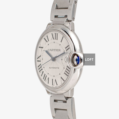 Cartier Ballon Bleu Automatic Silver Dial 40mm