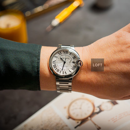 Cartier Ballon Bleu Automatic Silver Dial 40mm
