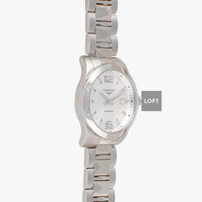 Longines Conquest Classic Quartz Silver Dial 41mm