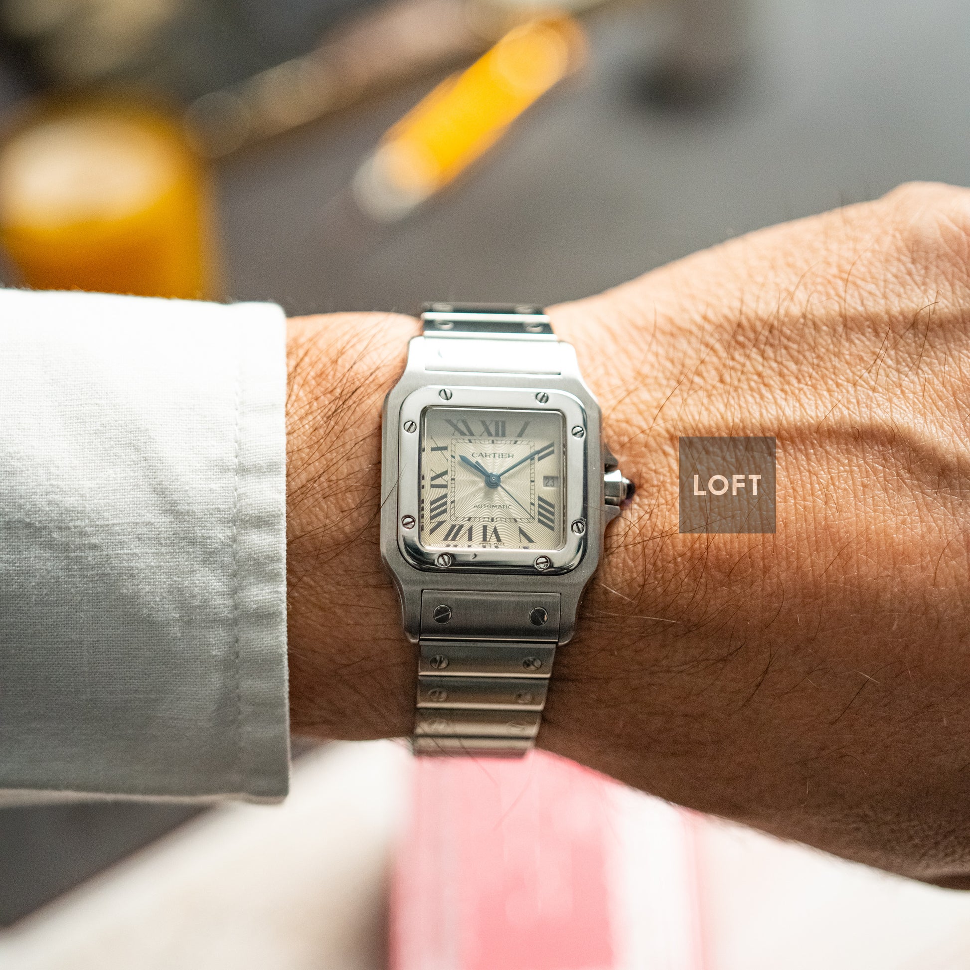 Cartier Santos Galbée Automatic Date 29mm – LOFT