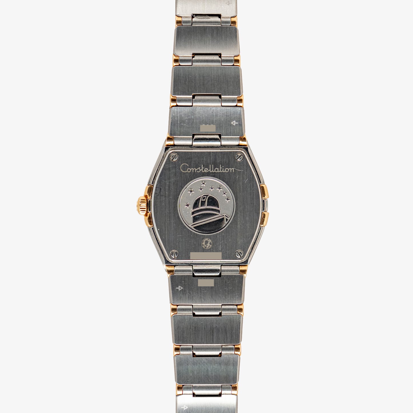 Omega Constellation Quartz Two‑Tone Blue Dial 24mm