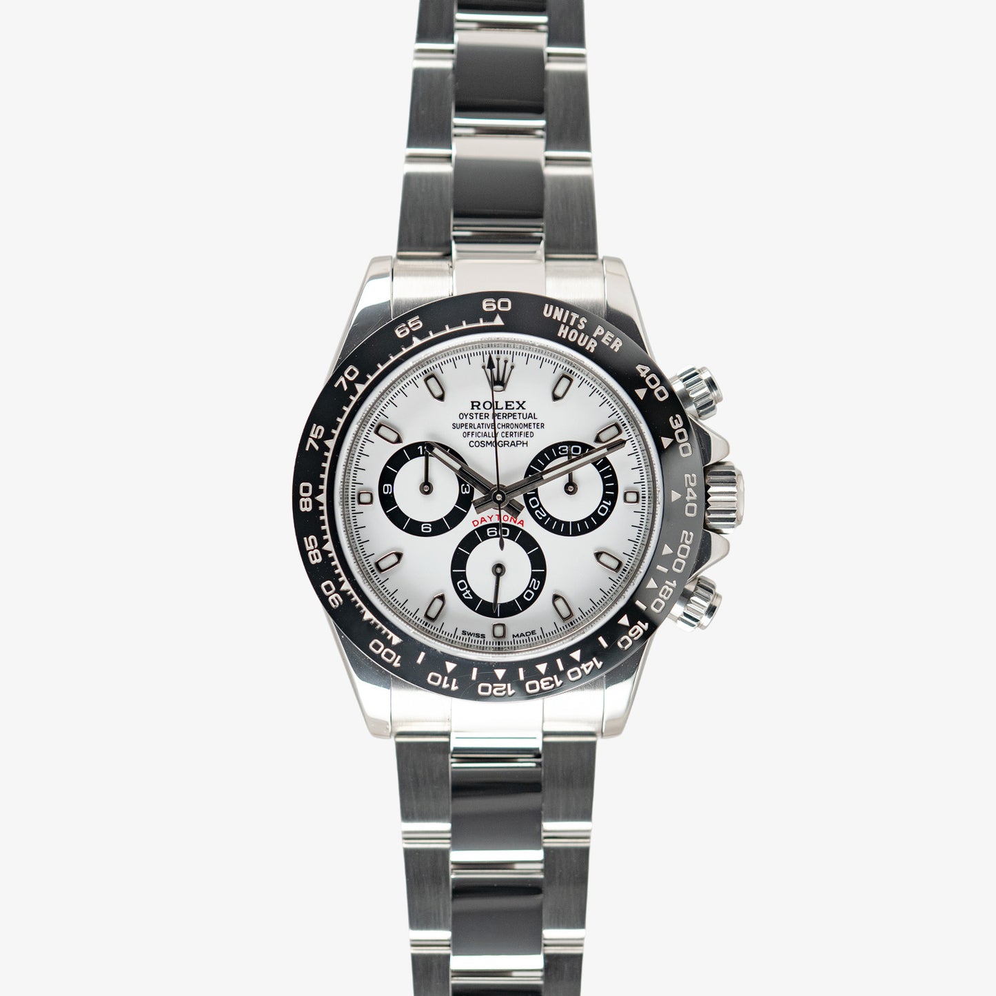 Rolex Daytona 116500 Ceramic White Chronograph 40mm