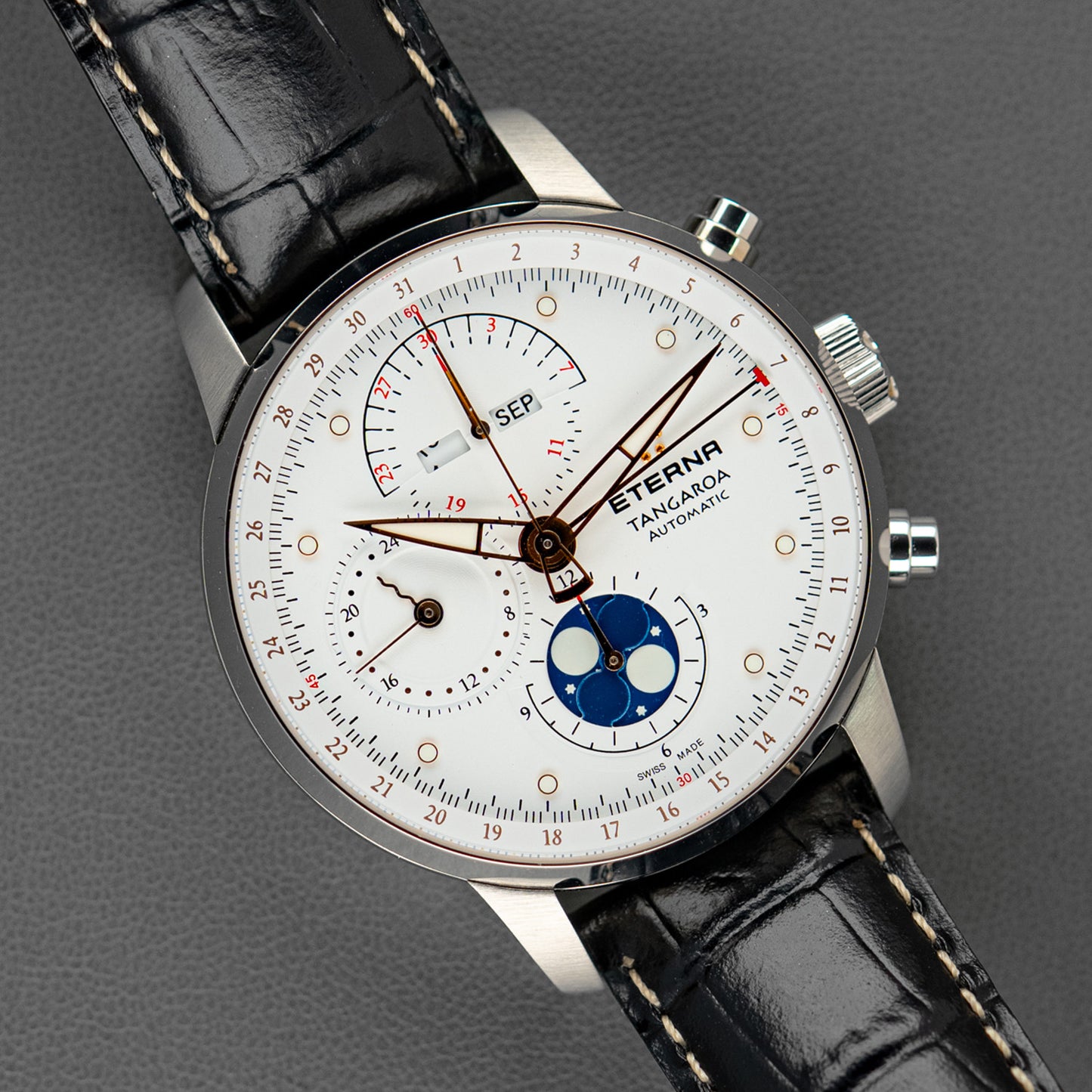 Eterna Tangaroa Moonphase Automatic Chronograph 42mm