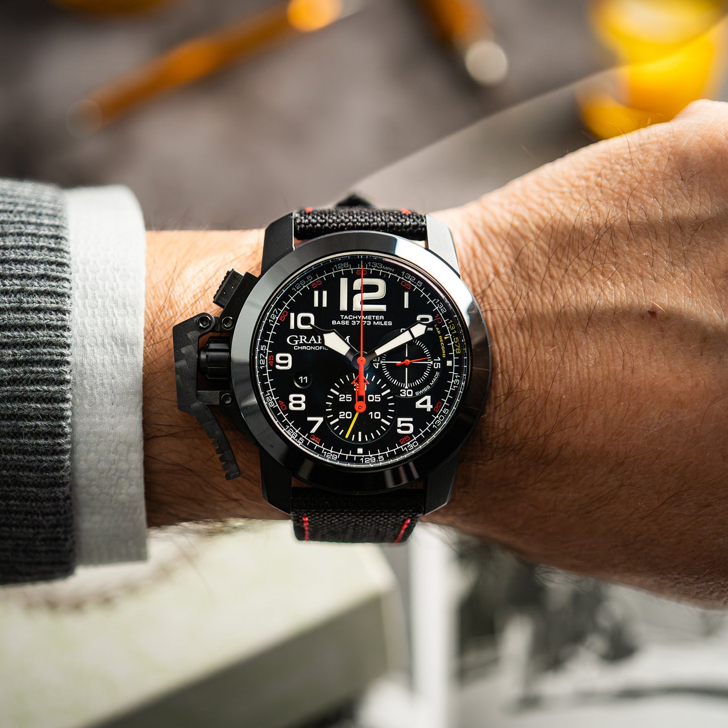 Graham Chronofighter Oversize Superlight TT 47mm