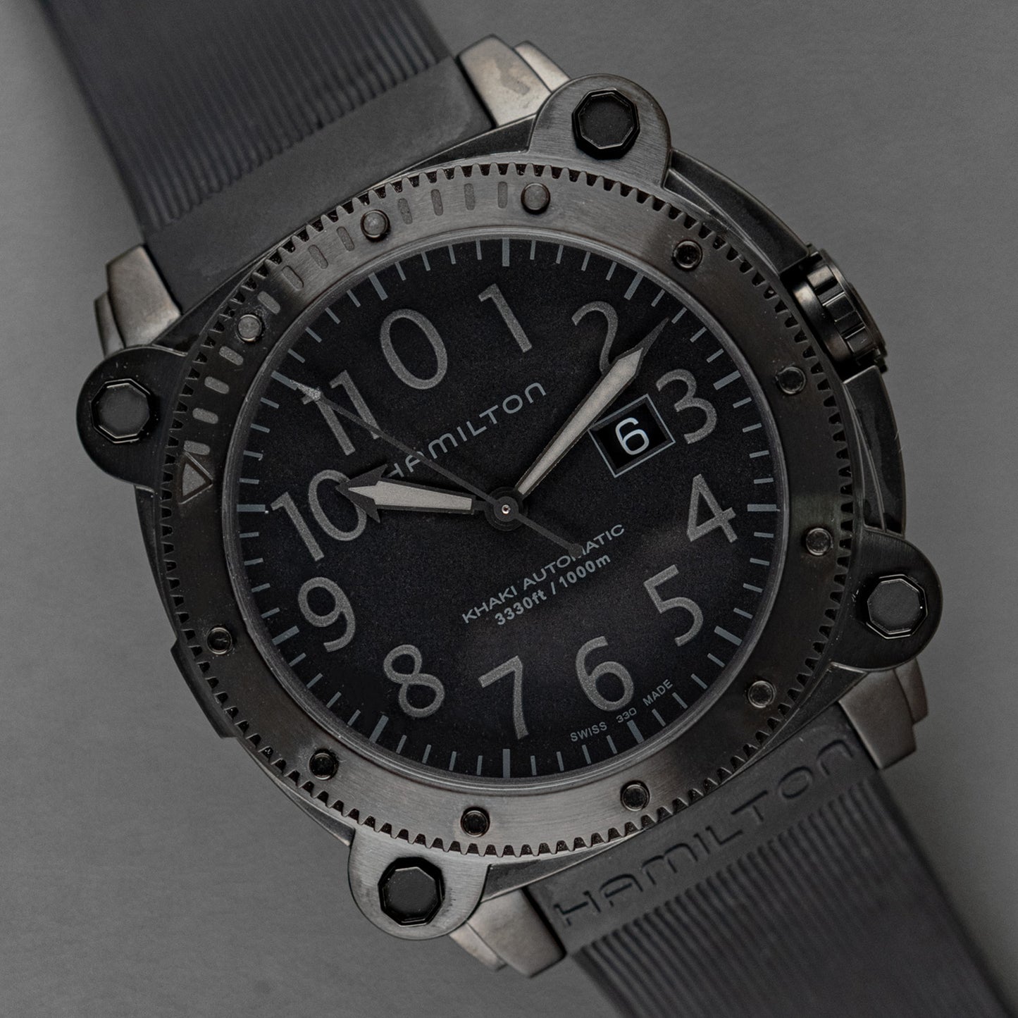Hamilton Khaki Navy BeLOWZERO Automatic Black 46mm