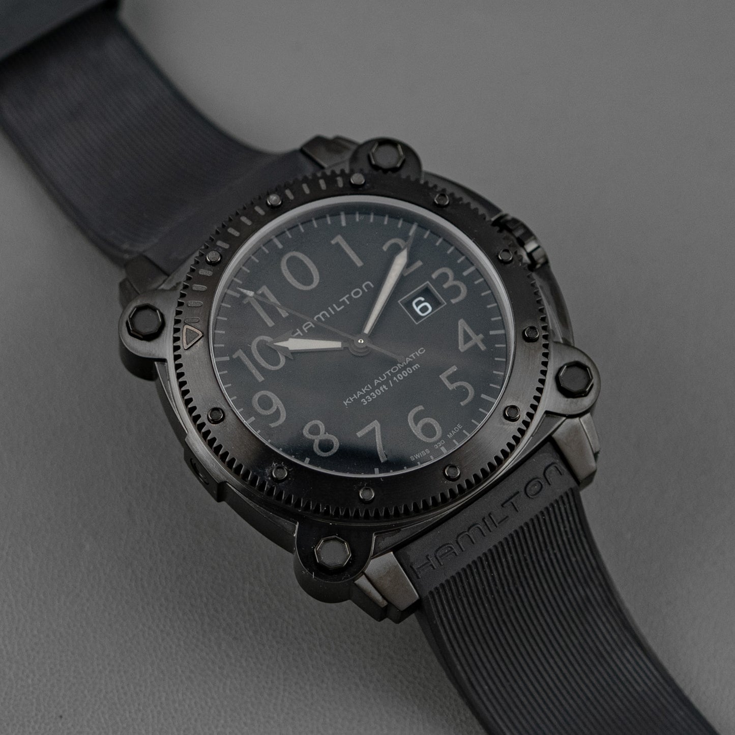 Hamilton Khaki Navy BeLOWZERO Automatic Black 46mm