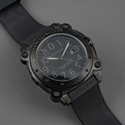 Hamilton Khaki Navy BeLOWZERO Automatic Black 46mm