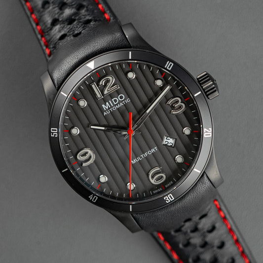 Mido Multifort Automatic Date Black PVD 42mm