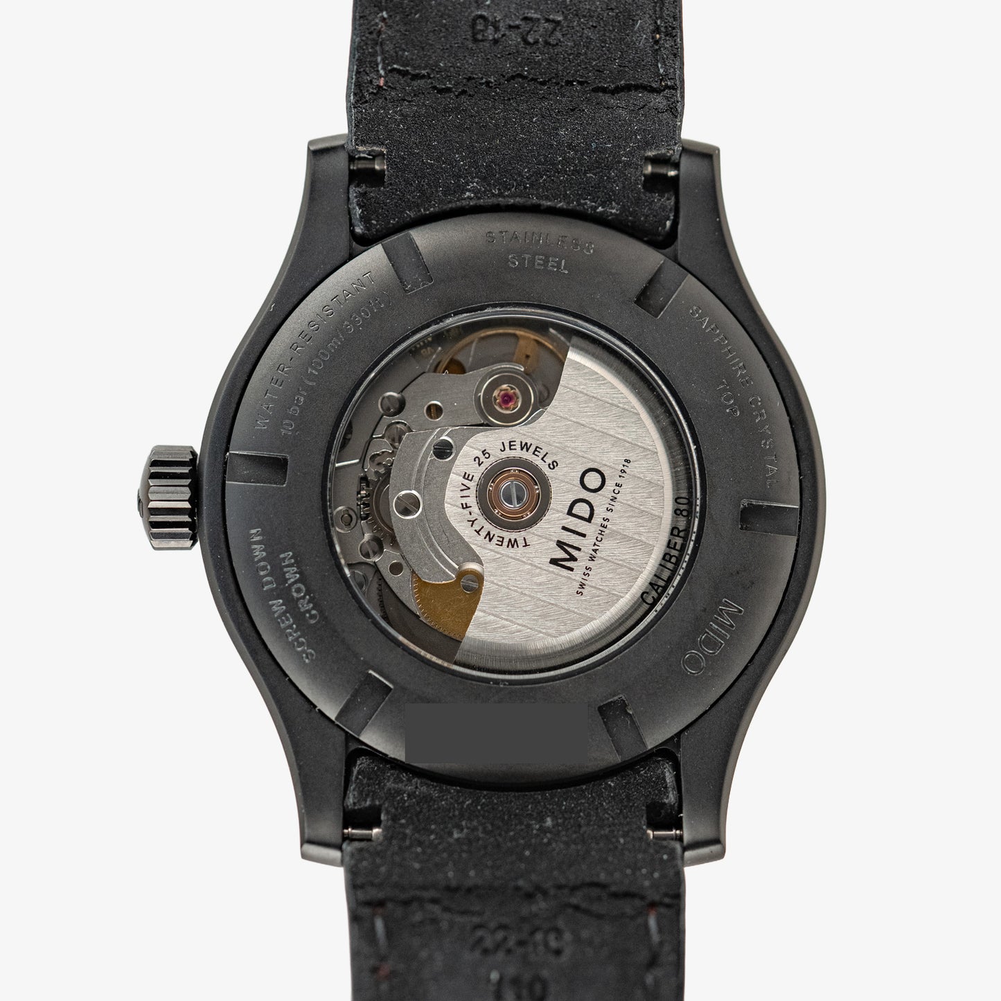 Mido Multifort Automatic Date Black PVD 42mm
